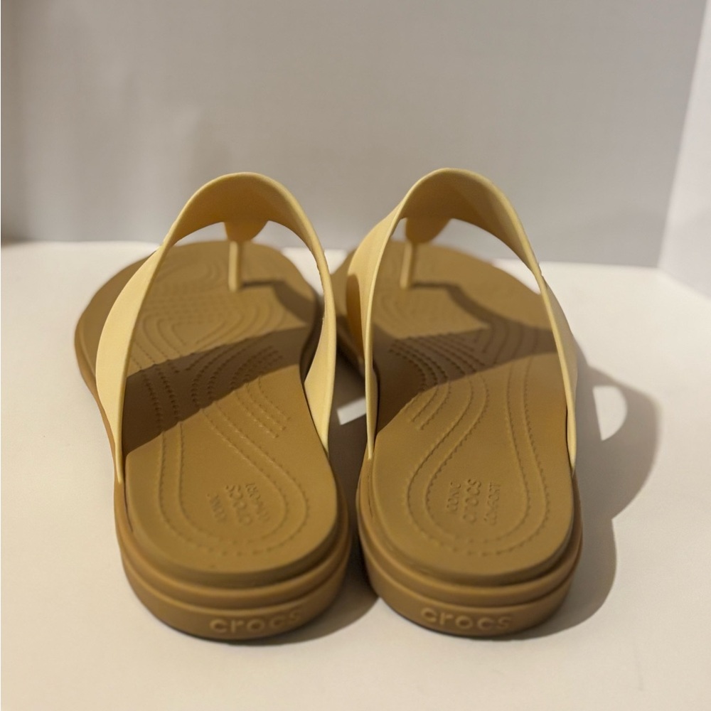 CROCS Tan Women's Sandals - Picture 3 of 7
